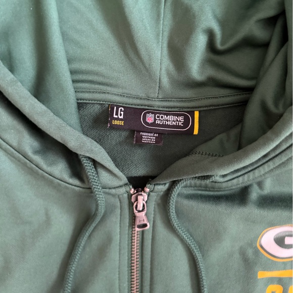 Under Armour Dark Green Full-Zip Hoodie - Picture 2 of 2